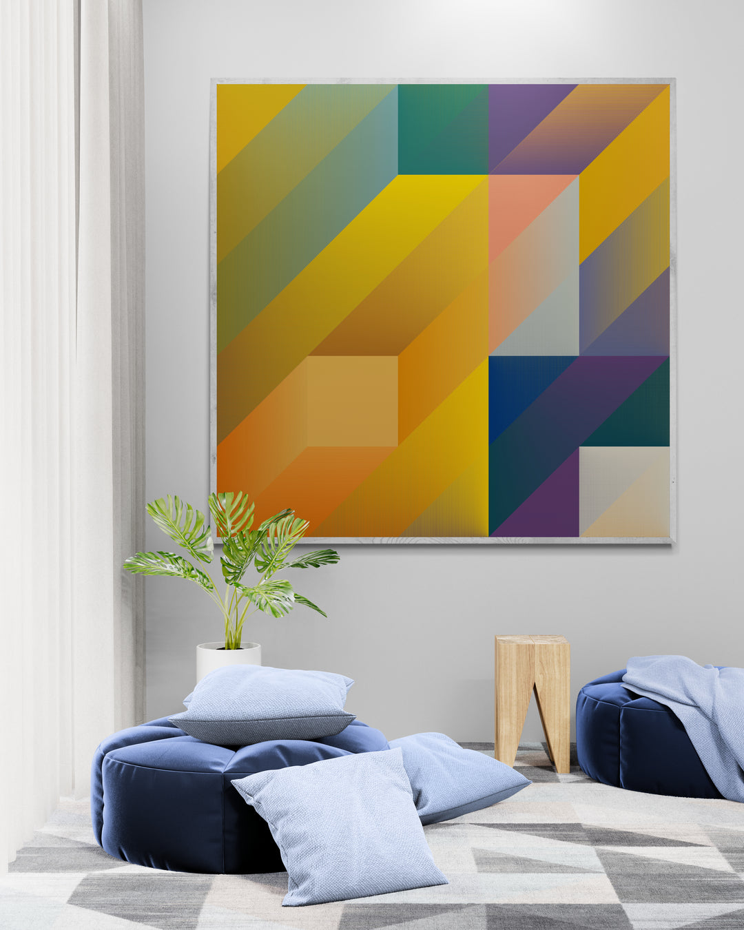 Ametyst Night - Color Matrix Print