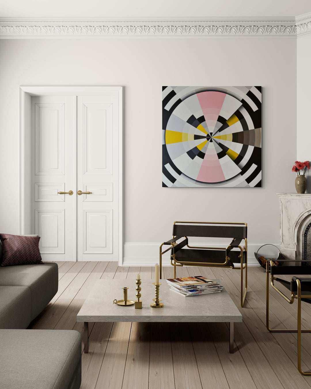 Time Catcher 40"x40" - Original Painting
