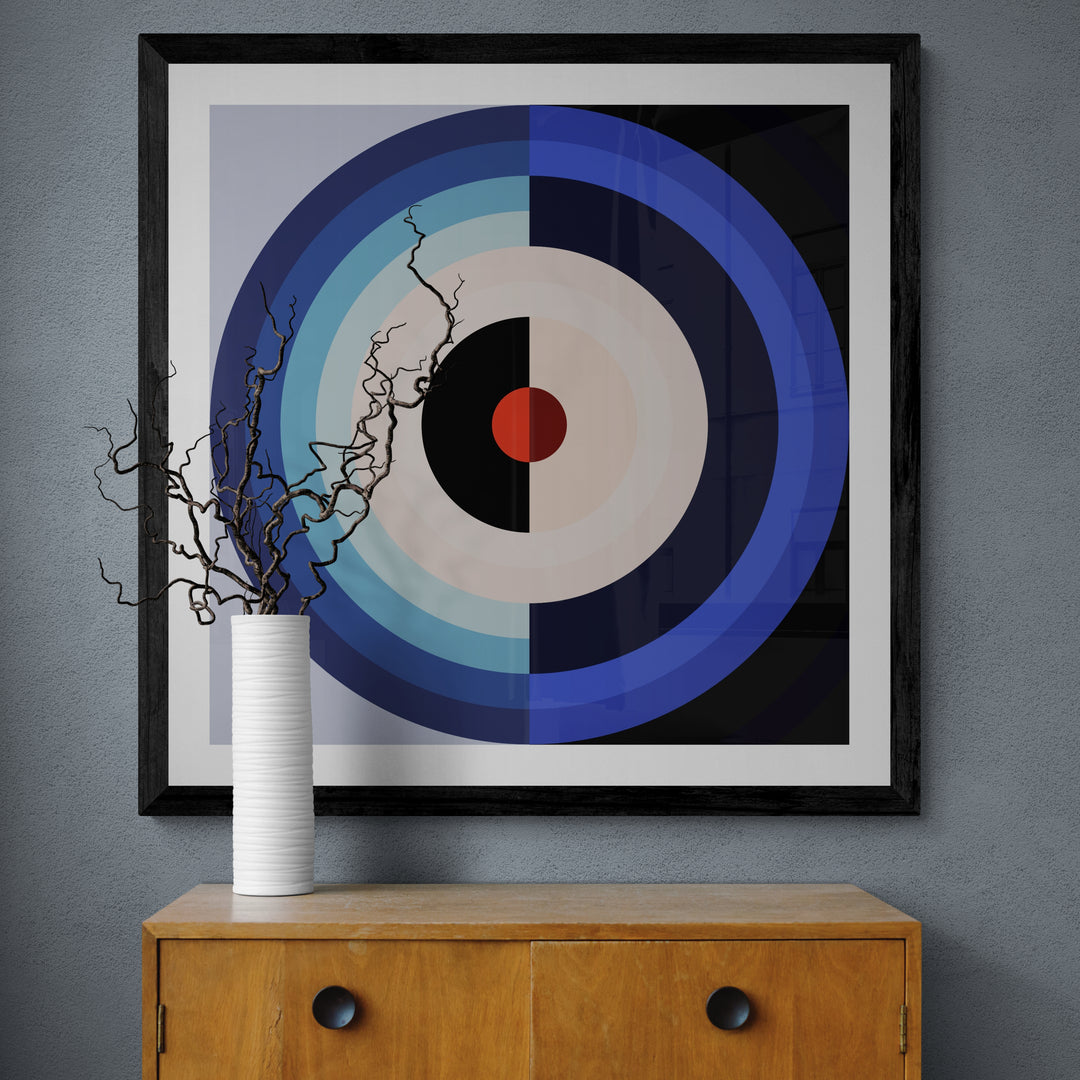 Lunar Orbits - Color Field Print