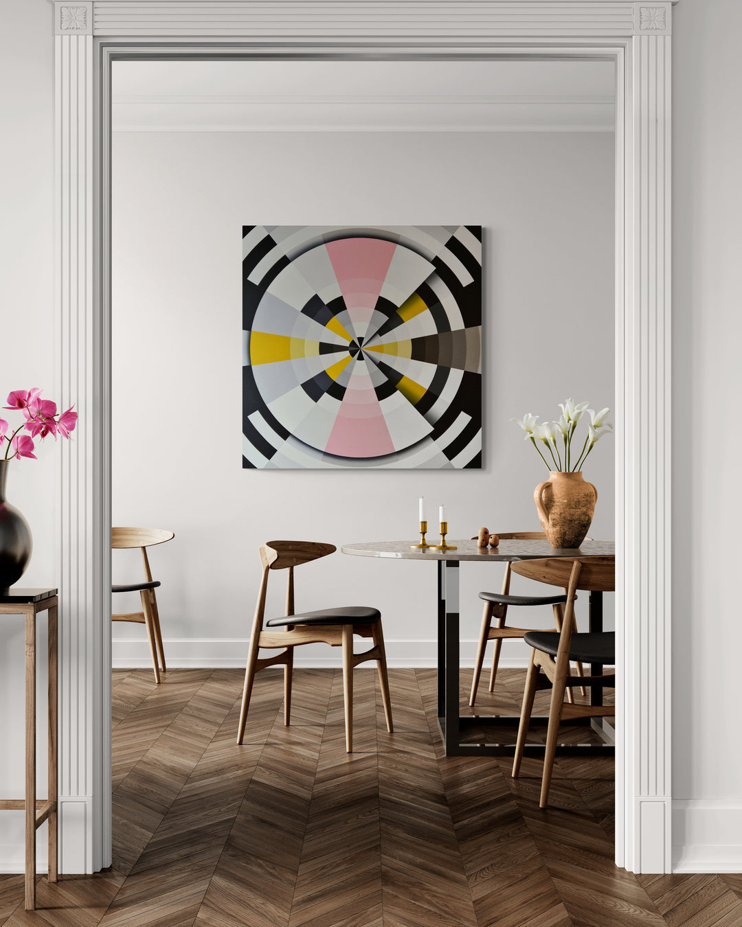 Time Catcher 40"x40" - Original Painting