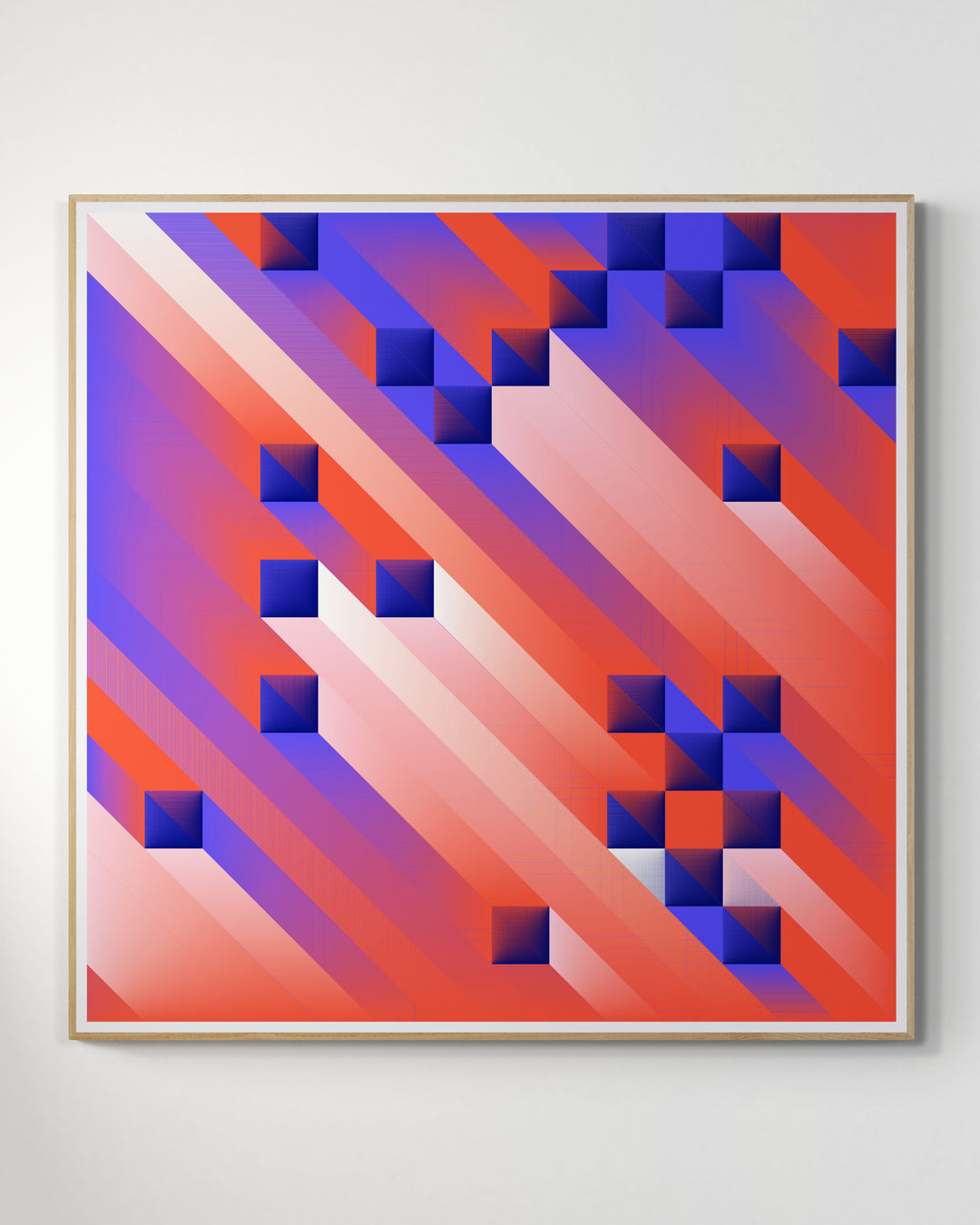 Particles - Color Matrix Print