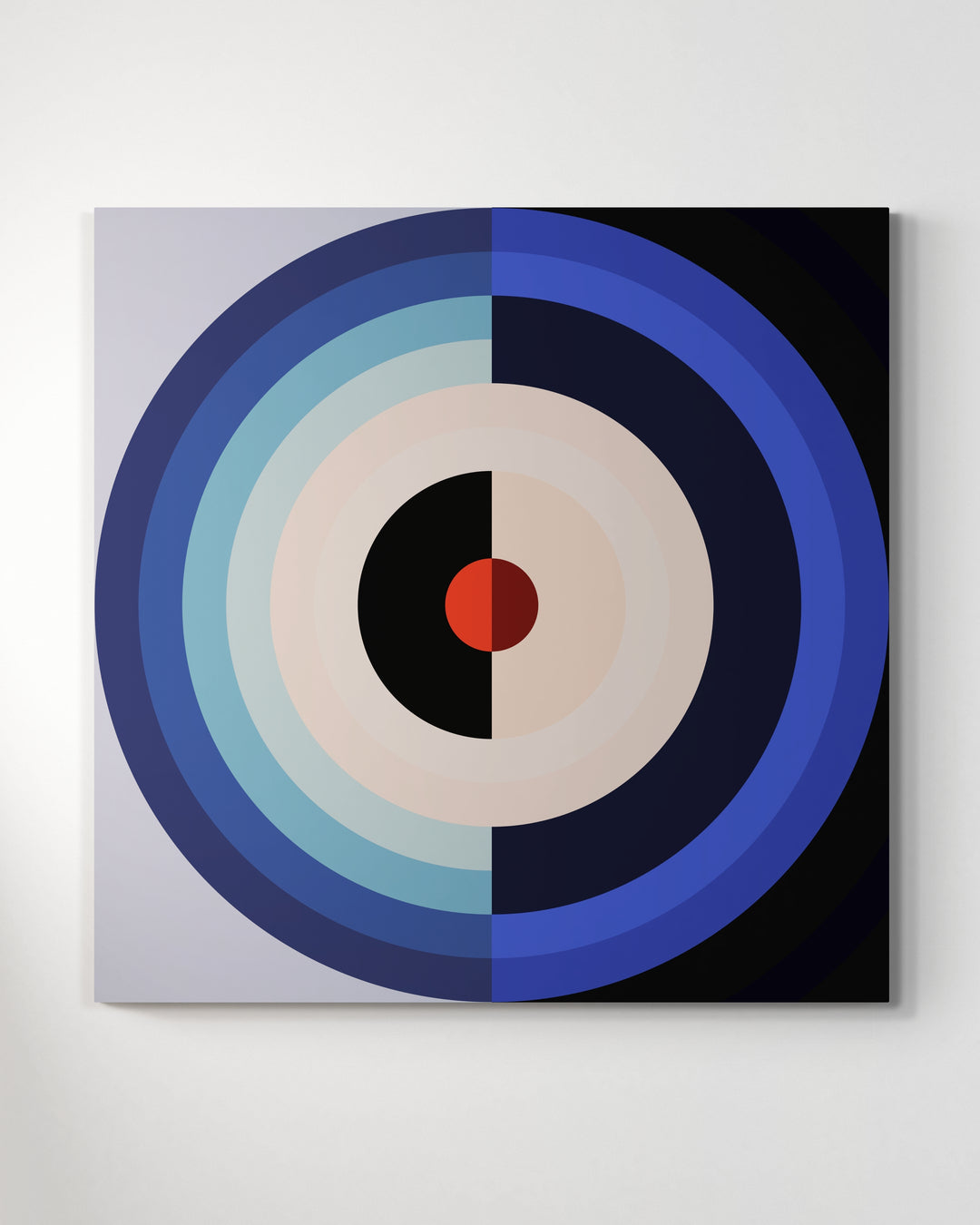 Lunar Orbits - Color Field Print