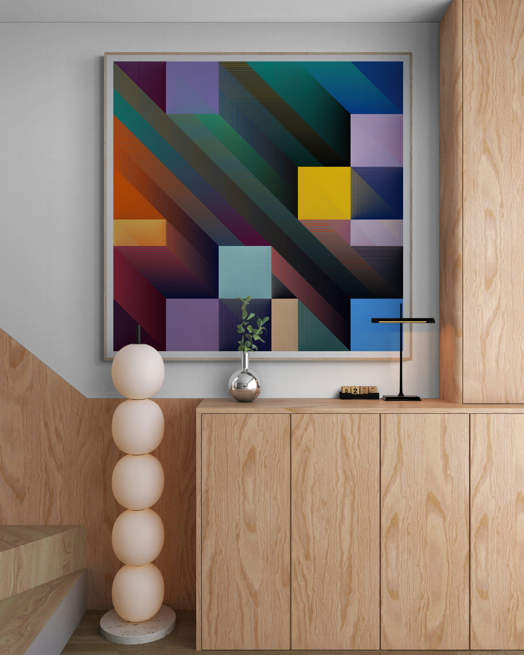 The Other Side - Color Matrix Print