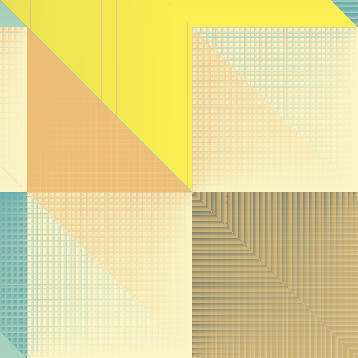 Meteor Showers - Color Matrix Print