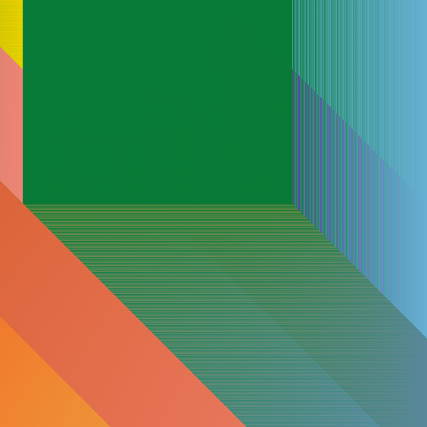 Rainglow - Color Matrix Print