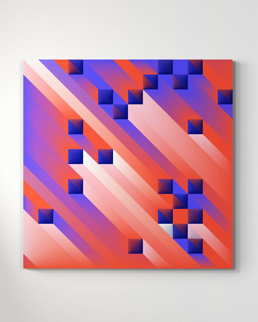 Particles - Color Matrix Print