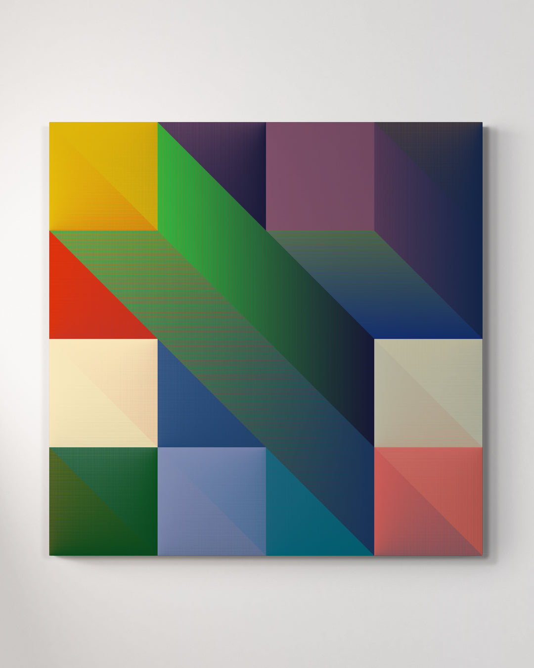 Chromatic Dreamscape - Color Matrix Print