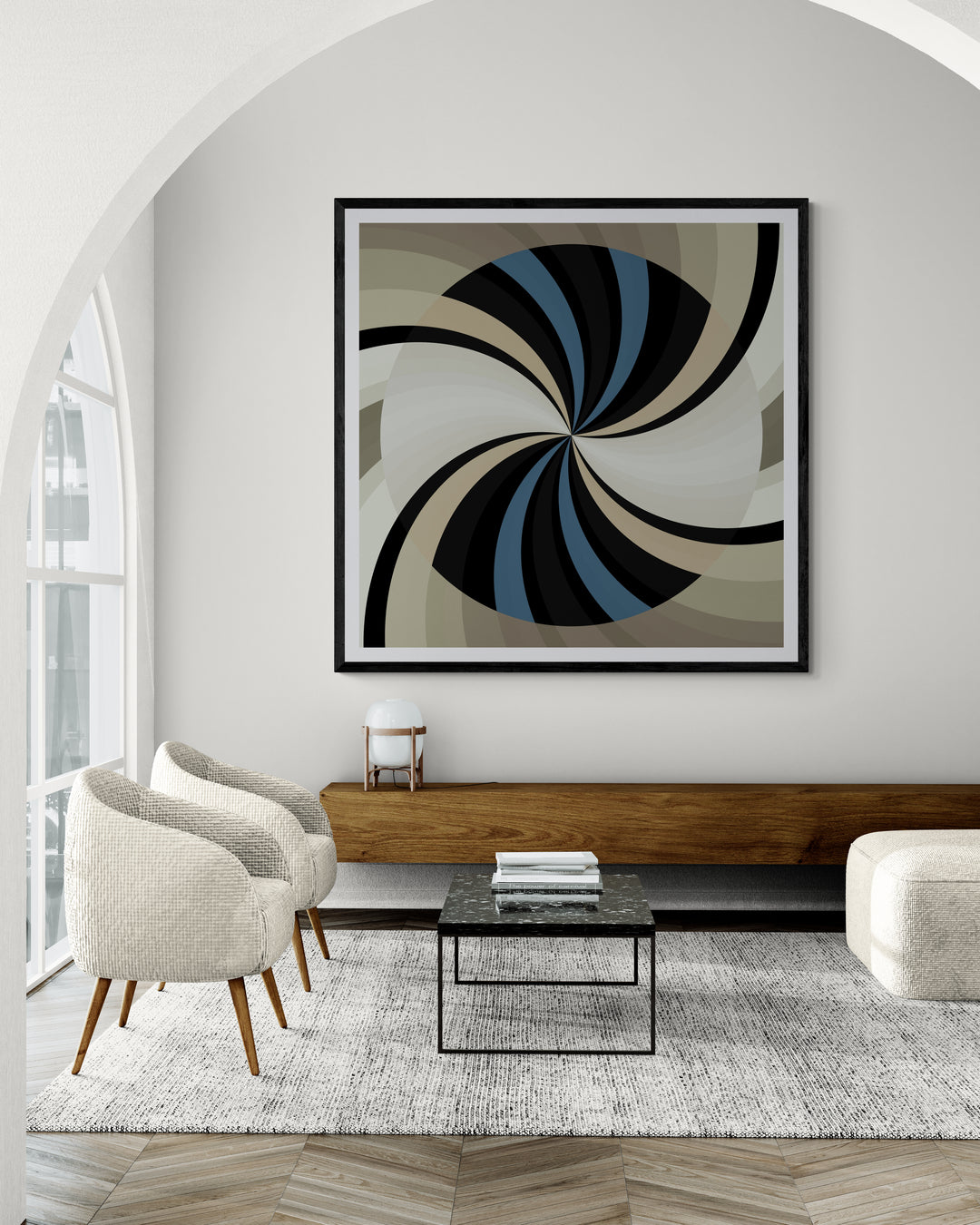 Oscillation - Color Field Print