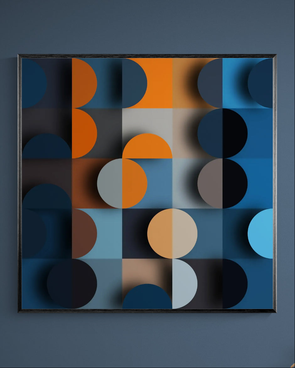 Night And Day - Color Garden Print