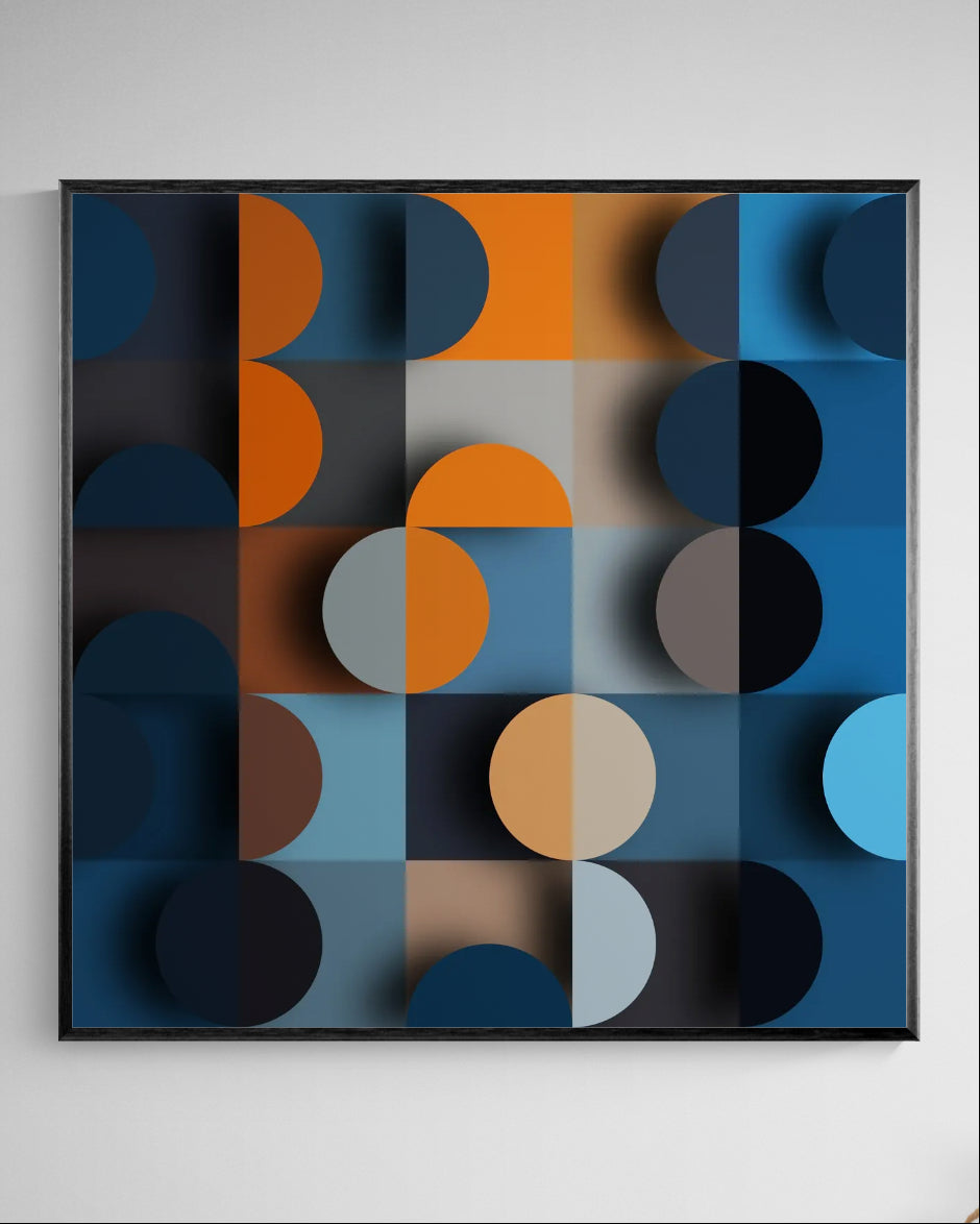 Night And Day - Color Garden Print