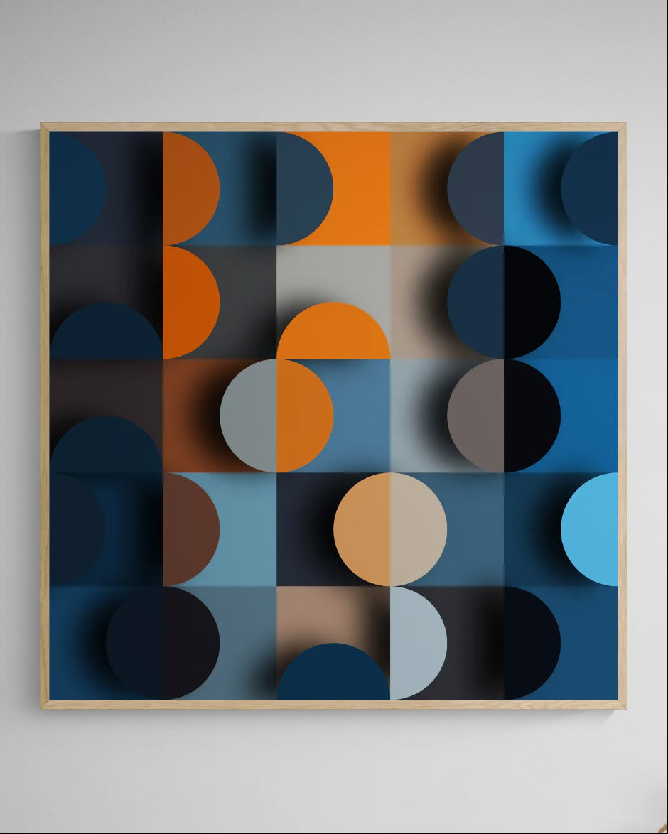 Night And Day - Color Garden Print