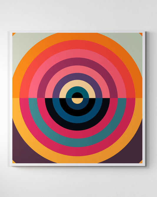 Good Vibrations - Color Field Print