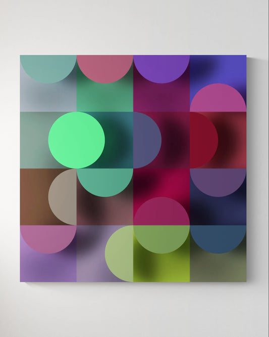 Lune Verte - Color Garden Print
