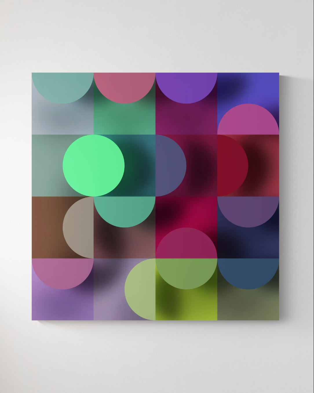 Lune Verte - Color Garden Print