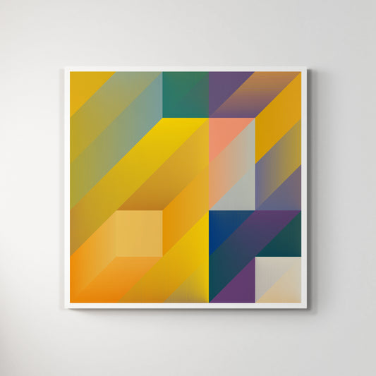 Amethyst Night - Color Matrix Print