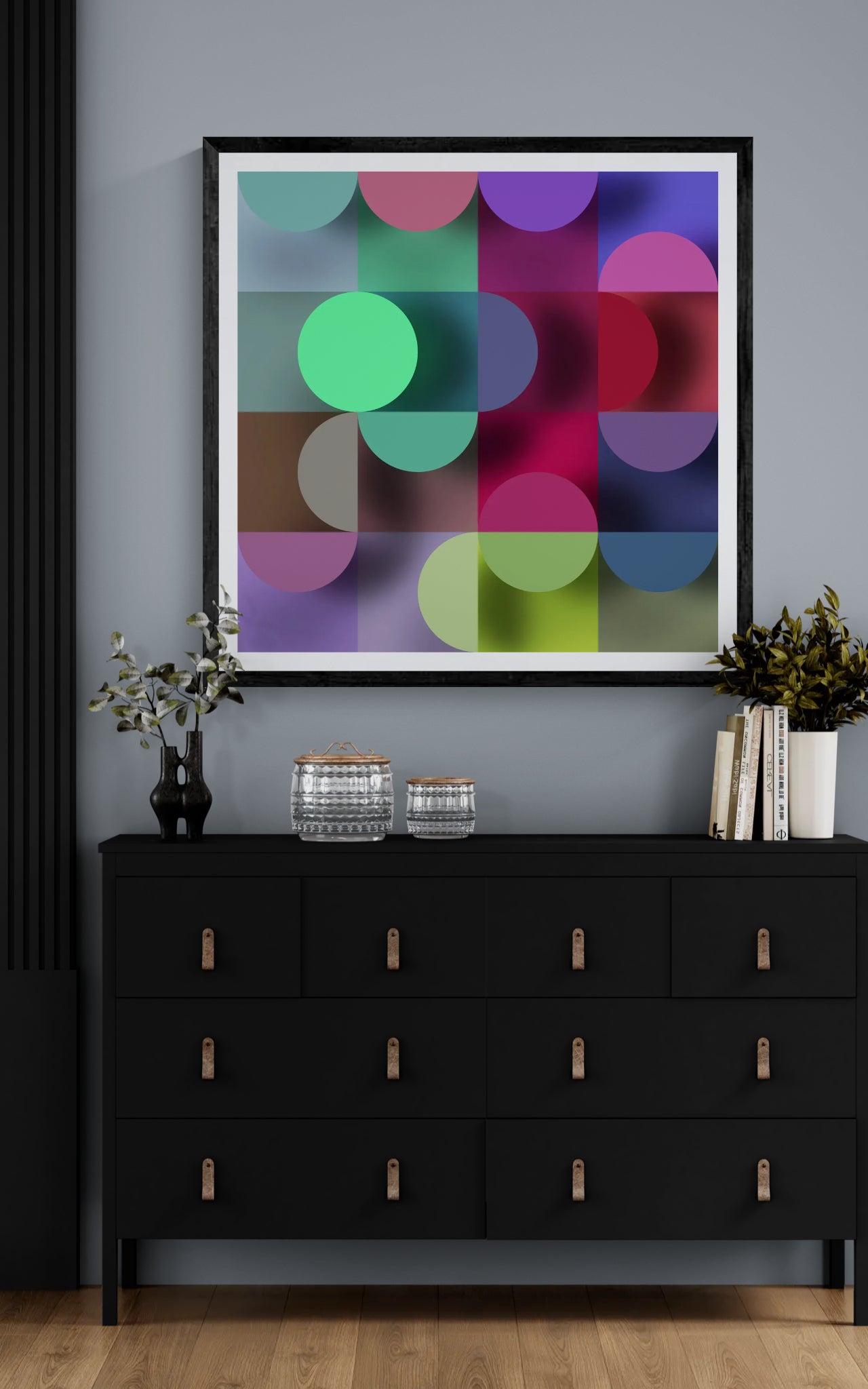 Lune Verte - Color Garden Print