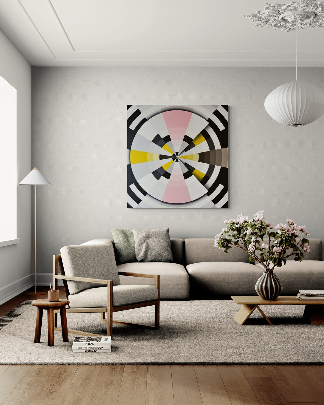 Time Catcher 40"x40" - Original Painting