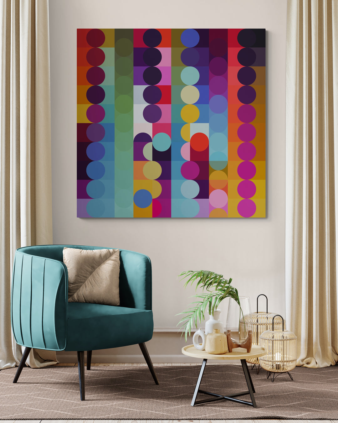 Color Code #2 - Color Garden Print