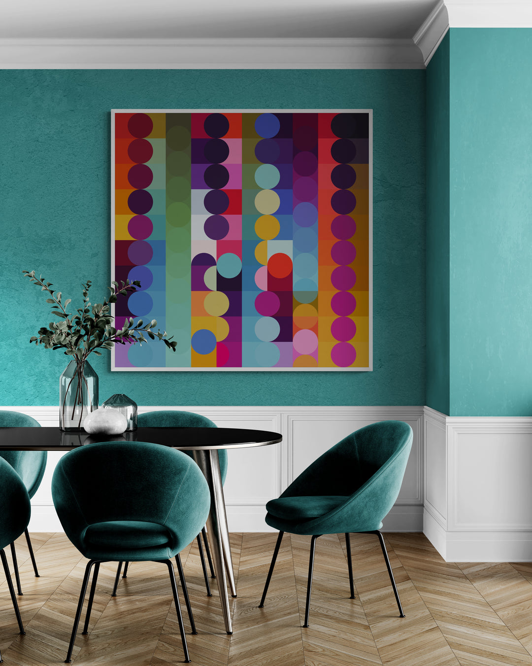 Color Code #2 - Color Garden Print