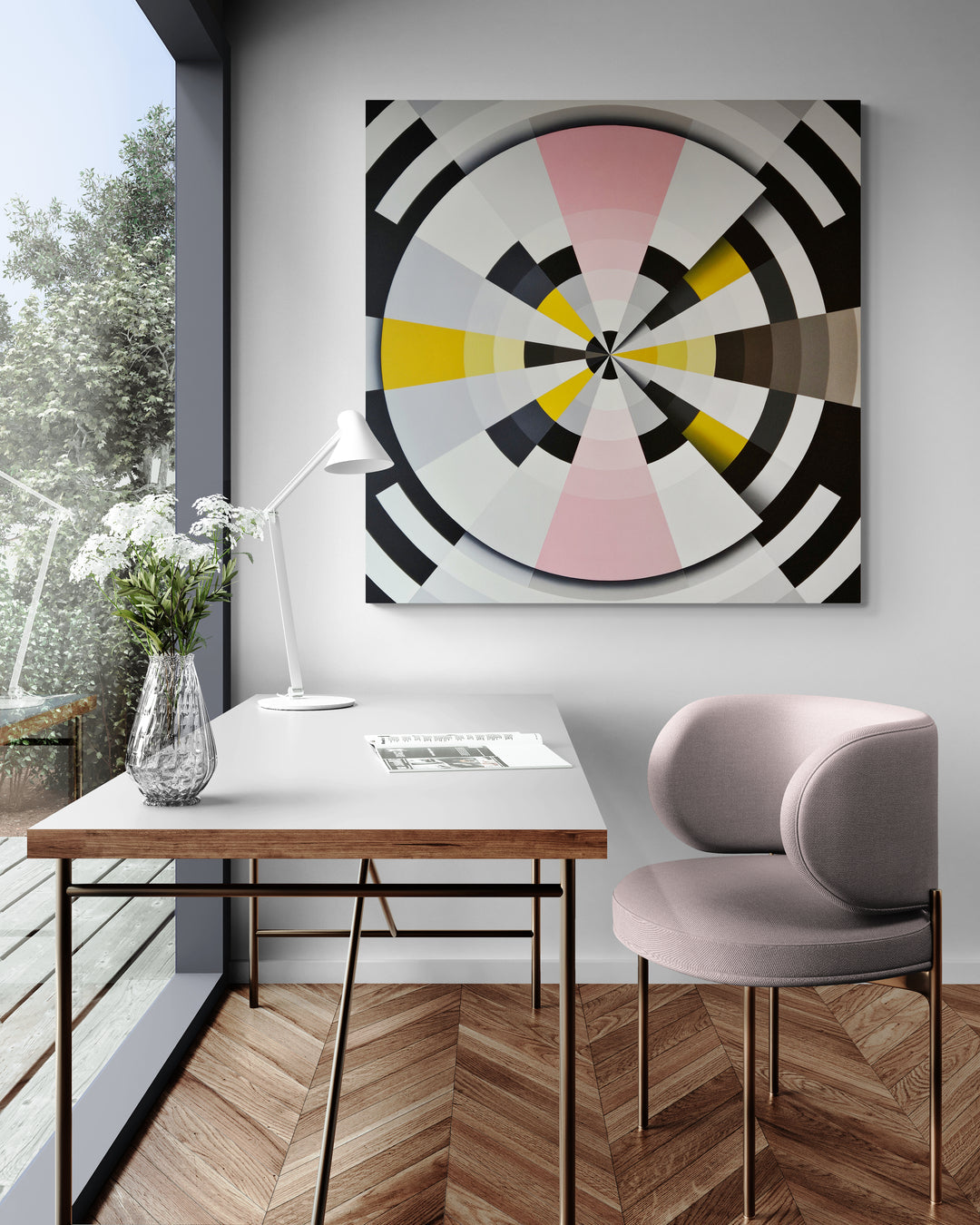 Time Catcher 40"x40" - Original Painting