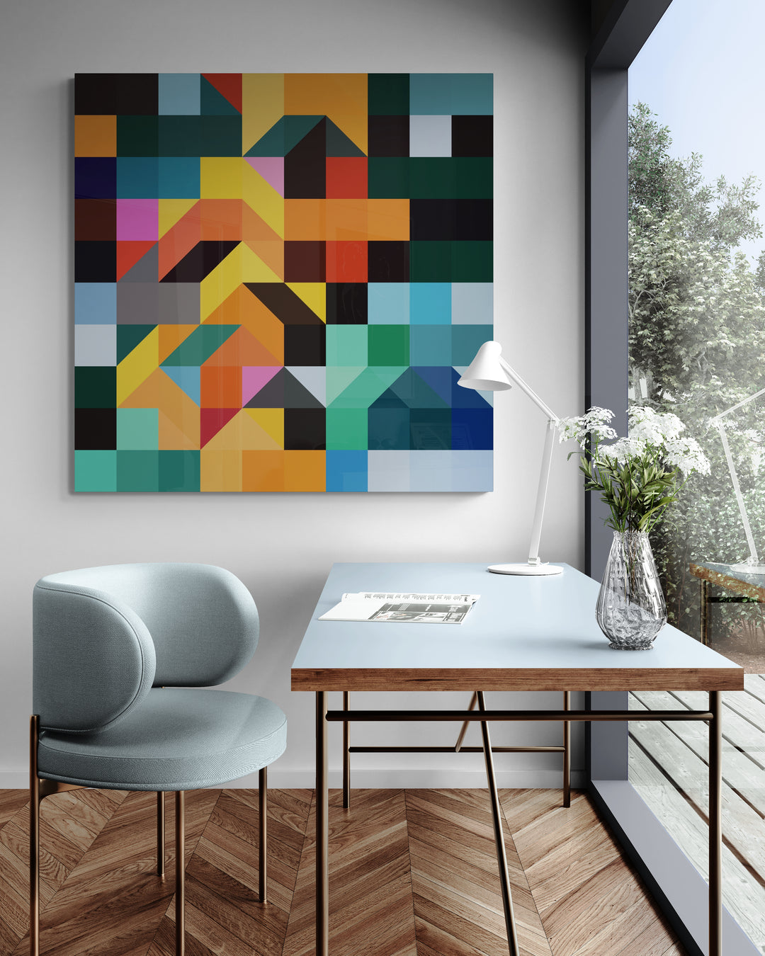 City Of Dreams - Color Field Print