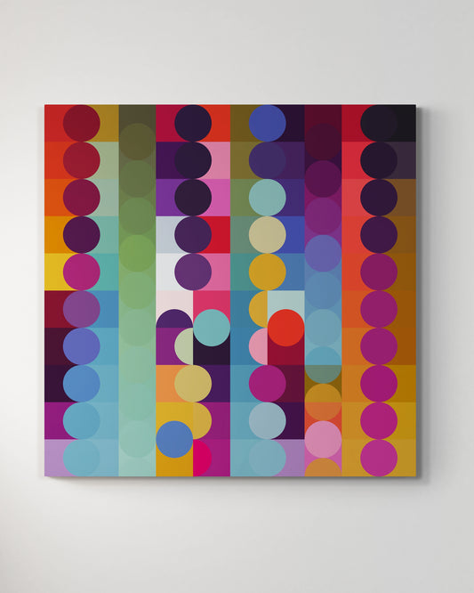 Color Code #2 - Color Garden Print