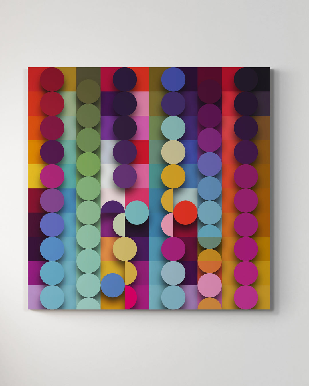 Color Code#2 Shadows - Color Garden Print