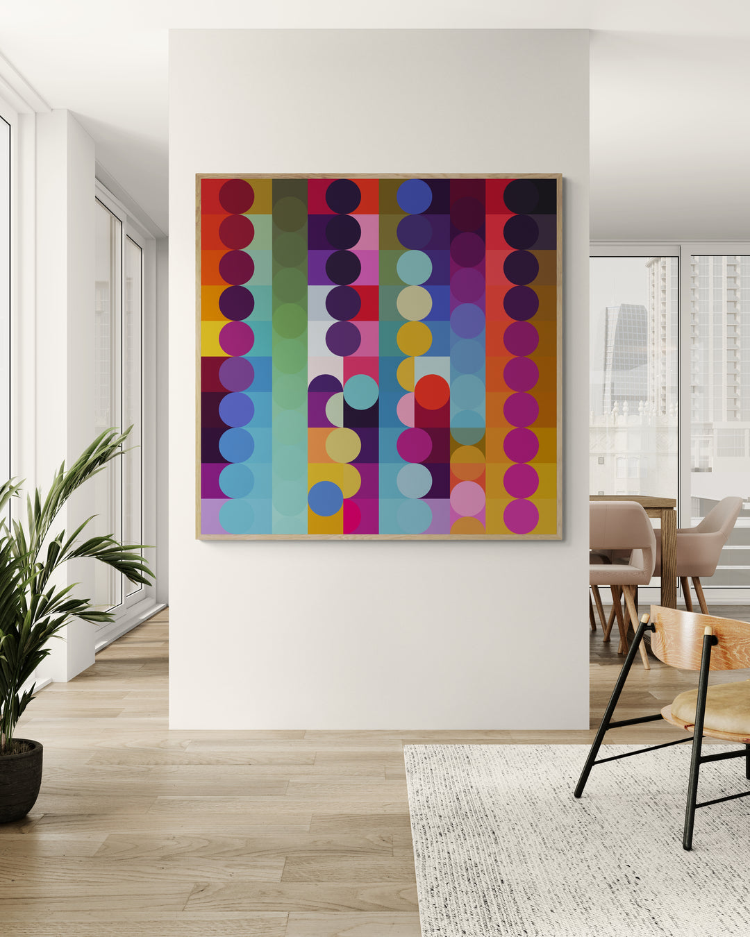 Color Code #2 - Color Garden Print