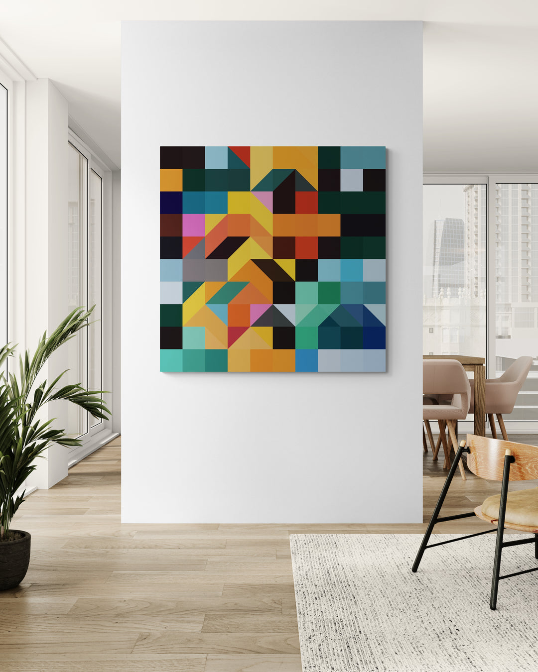 City Of Dreams - Color Field Print