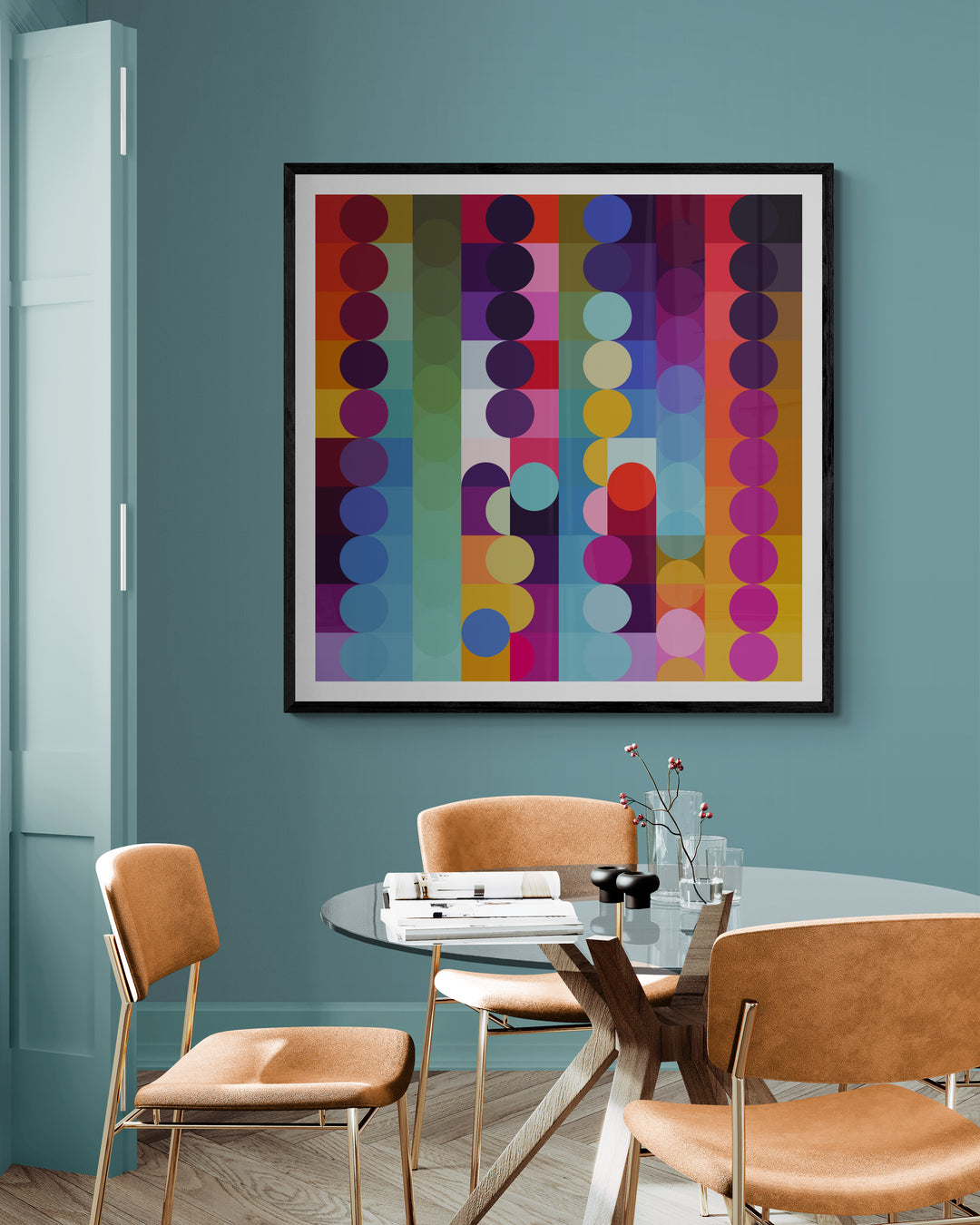 Color Code #2 - Color Garden Print