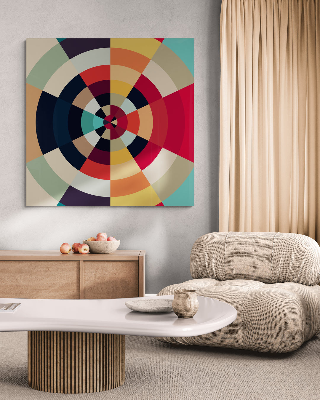 Birds Of A Feather - Color Field Print